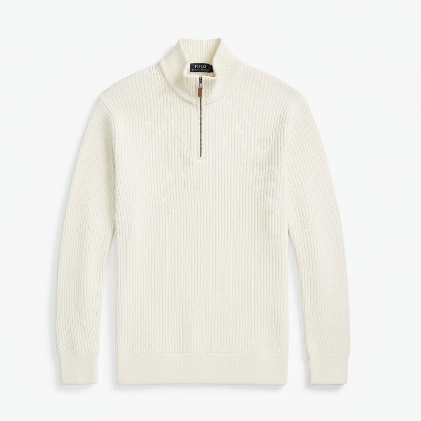 Estate-Rib Quarter-Zip Pullover