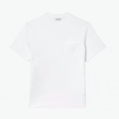 Baumwoll-T-Shirt mit Brusttasche