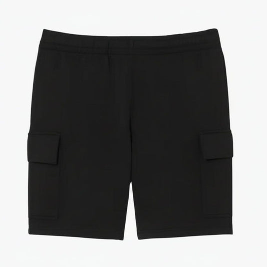 Cargo-Shorts aus Baumwollfleece