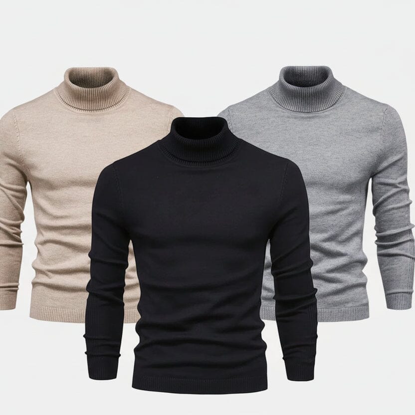 Double Elegance Rollkragenpullover – 1 kaufen, 1 gratis dazu