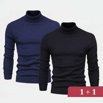 Double Elegance Rollkragenpullover – 1 kaufen, 1 gratis dazu