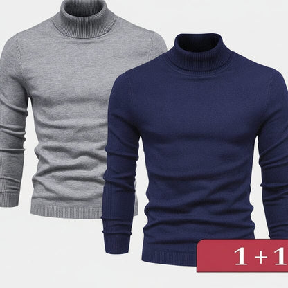 Double Elegance Rollkragenpullover – 1 kaufen, 1 gratis dazu
