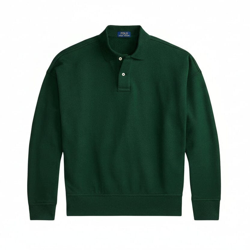 Logo Kragen-Sweatshirt