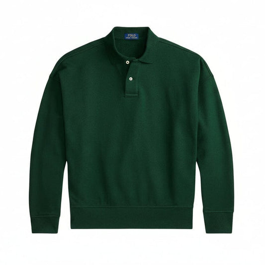 Logo Kragen-Sweatshirt