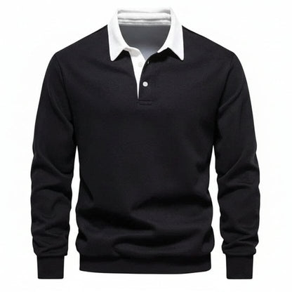 Modern Polo Sweatshirt - Räumungsverkauf