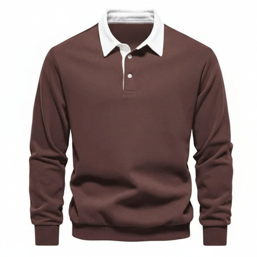 Modern Polo Sweatshirt - Räumungsverkauf