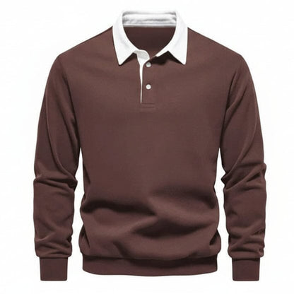 Modern Polo Sweatshirt - Räumungsverkauf