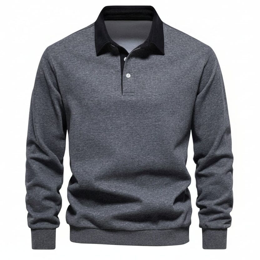 Modern Polo Sweatshirt - Räumungsverkauf