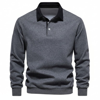 Modern Polo Sweatshirt - Räumungsverkauf