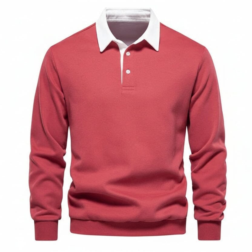 Modern Polo Sweatshirt - Räumungsverkauf