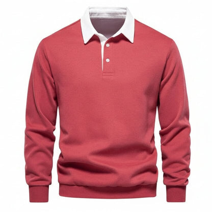 Modern Polo Sweatshirt - Räumungsverkauf