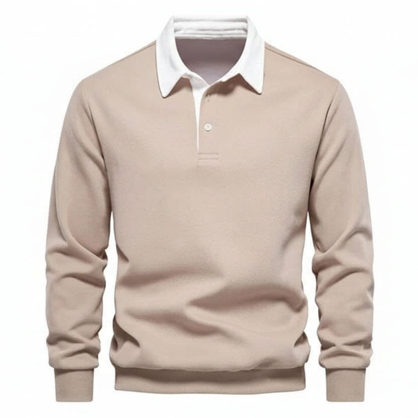 Modern Polo Sweatshirt - Räumungsverkauf