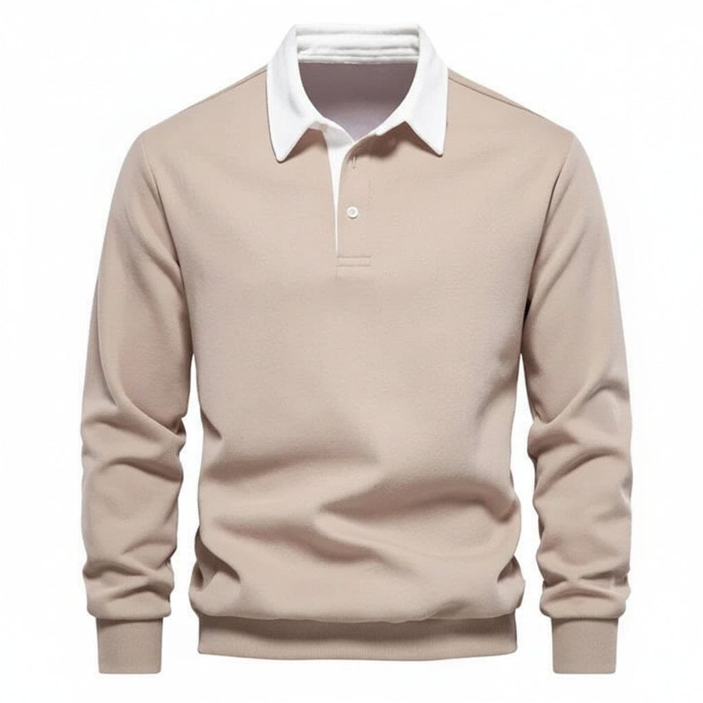 Modern Polo Sweatshirt - Räumungsverkauf