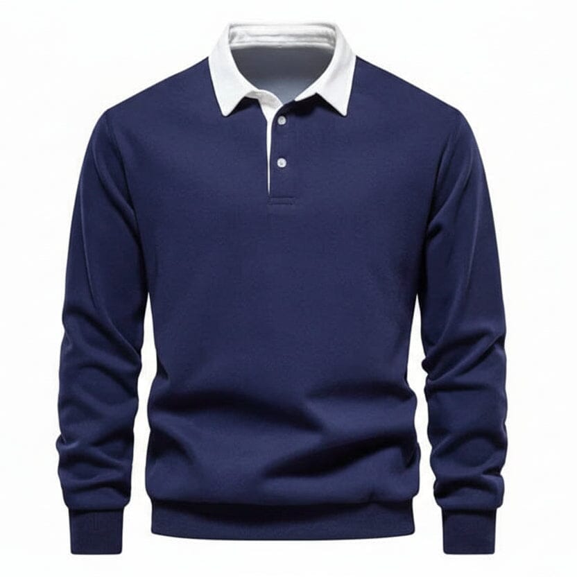 Modern Polo Sweatshirt - Räumungsverkauf