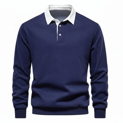Modern Polo Sweatshirt - Räumungsverkauf