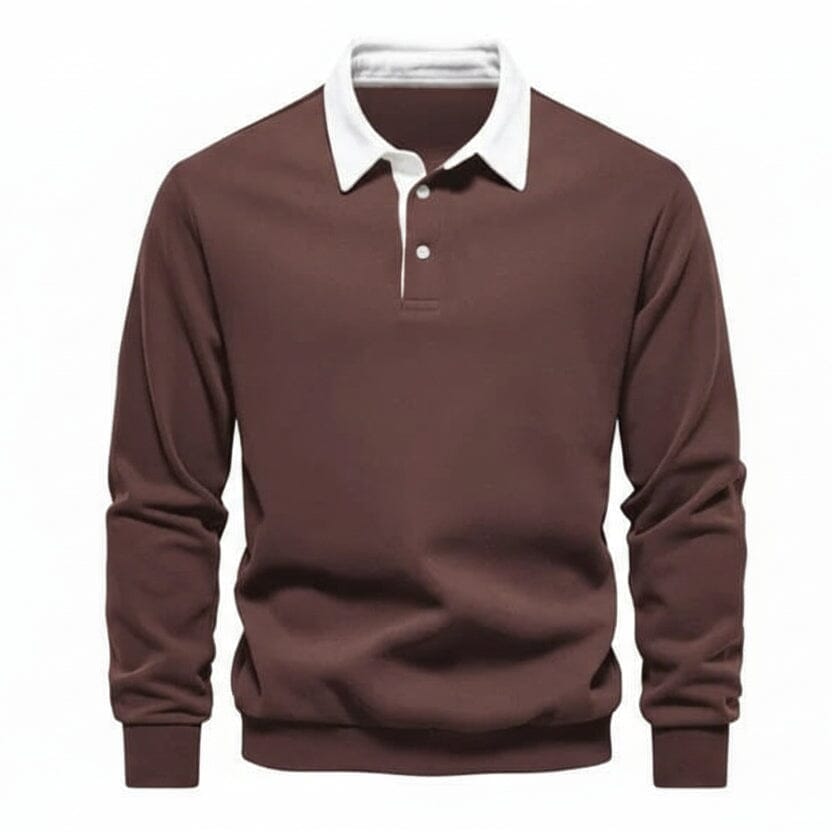Modern Polo Sweatshirt - Räumungsverkauf