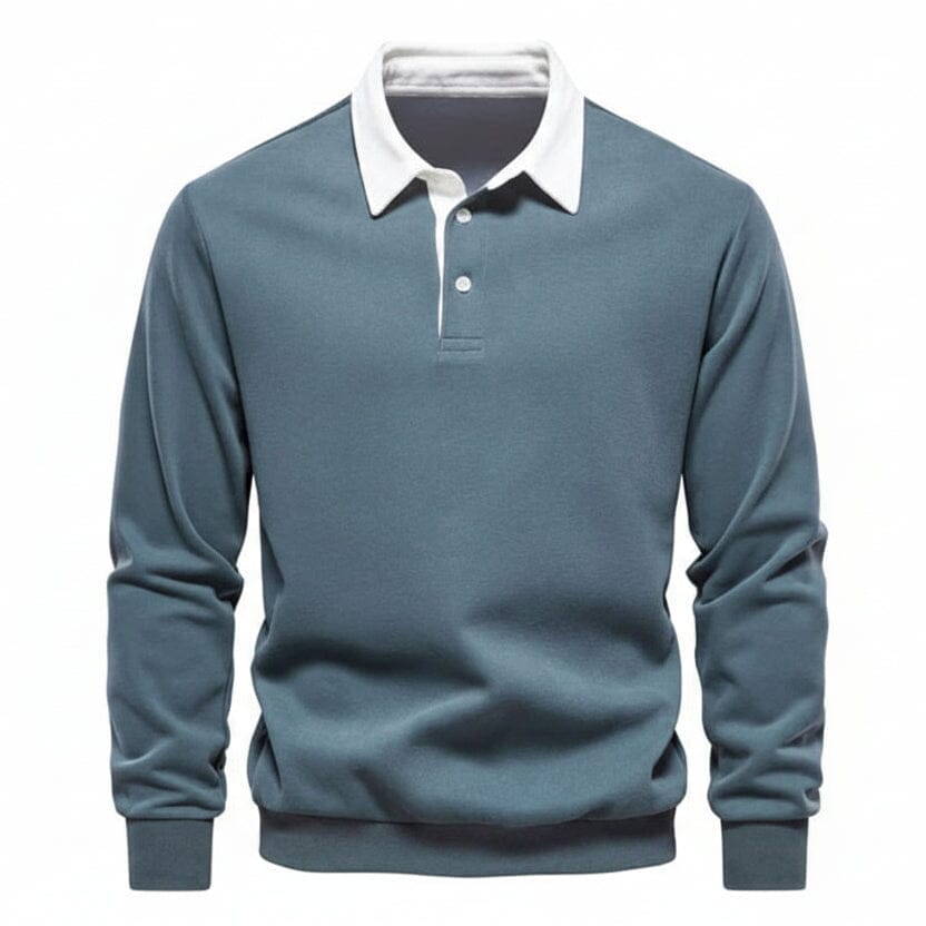 Modern Polo Sweatshirt - Räumungsverkauf