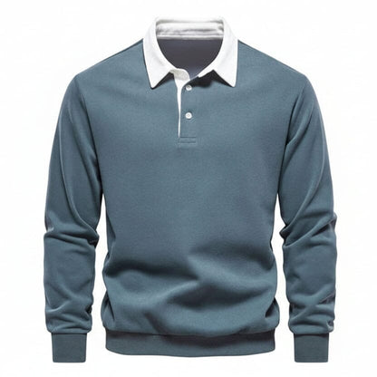 Modern Polo Sweatshirt - Räumungsverkauf