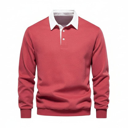 Modern Polo Sweatshirt - Räumungsverkauf