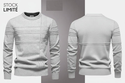 Modern Rundhals-Strick