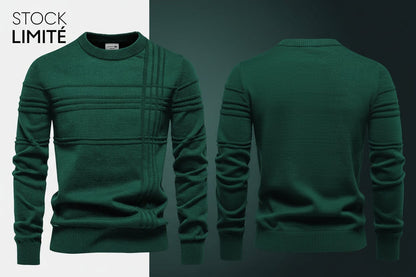 Modern Rundhals-Strick