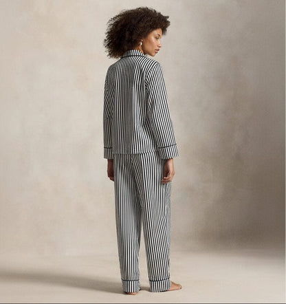 Polo Bear Baumwollsatin-Pyjama-Set