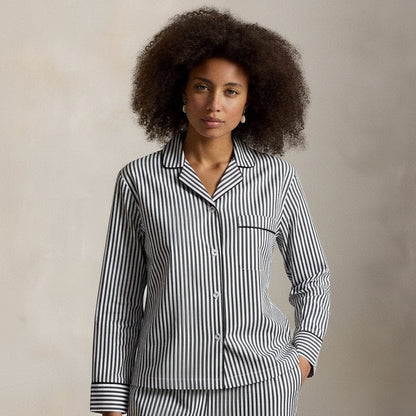 Polo Bear Baumwollsatin-Pyjama-Set