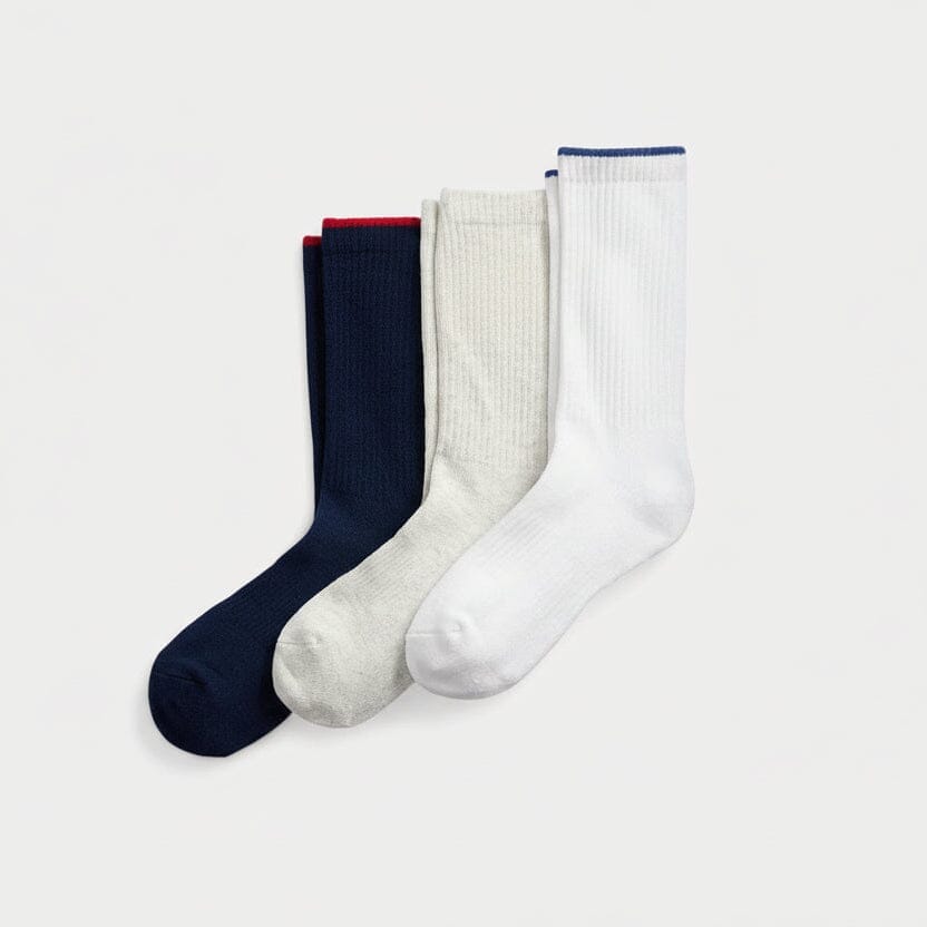 Polo Bear Logo Crew Socken 3er-Pack