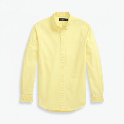 Slim Fit, stückgefärbtes Oxford-Hemd