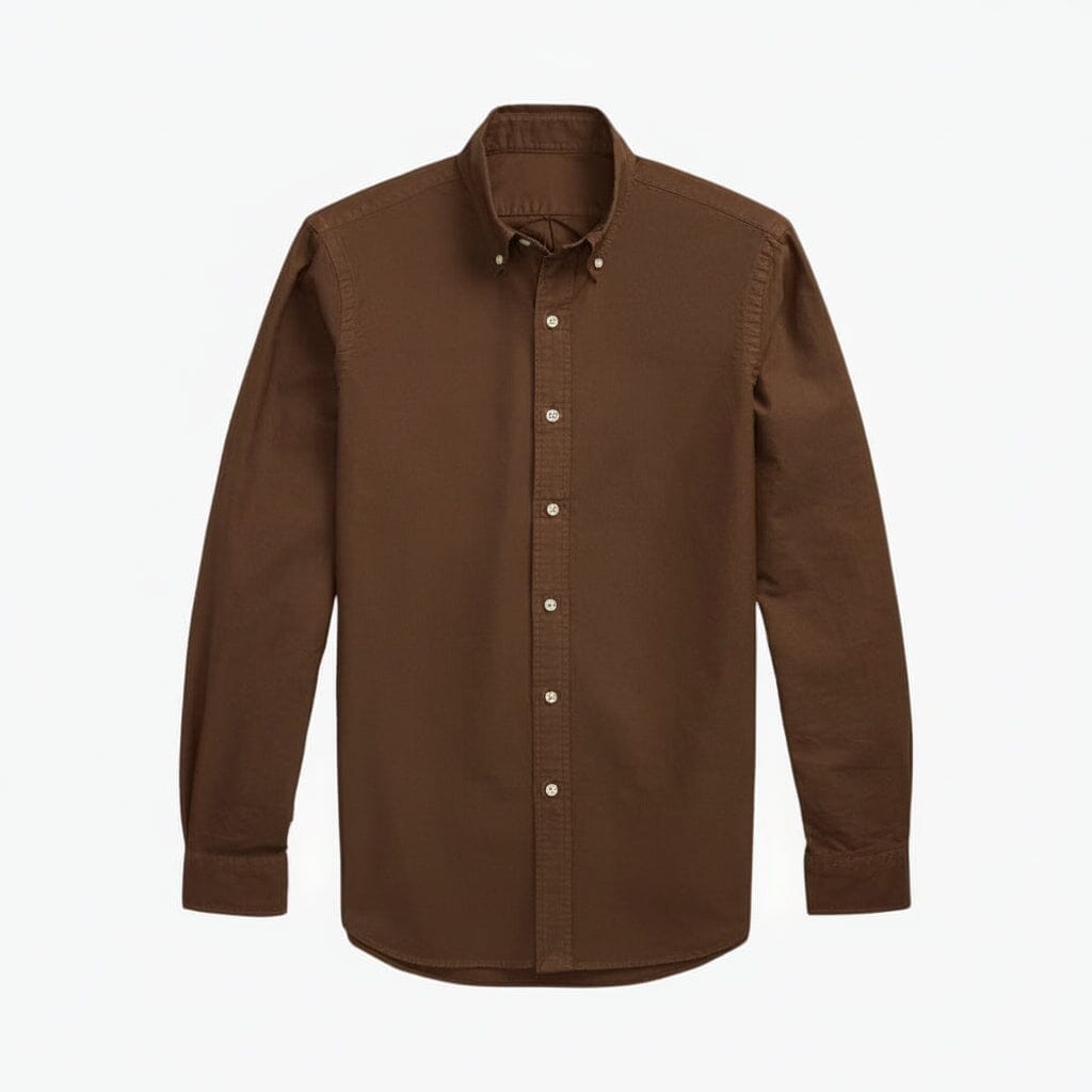 Slim Fit, stückgefärbtes Oxford-Hemd