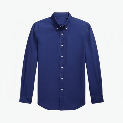 Slim Fit, stückgefärbtes Oxford-Hemd