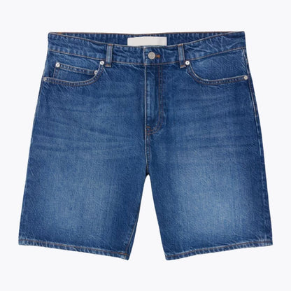 Straight Fit Denim Bermuda-Shorts