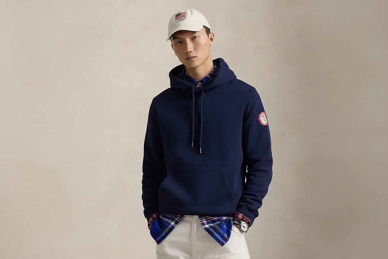 Team USA Polo Bear Hoodie