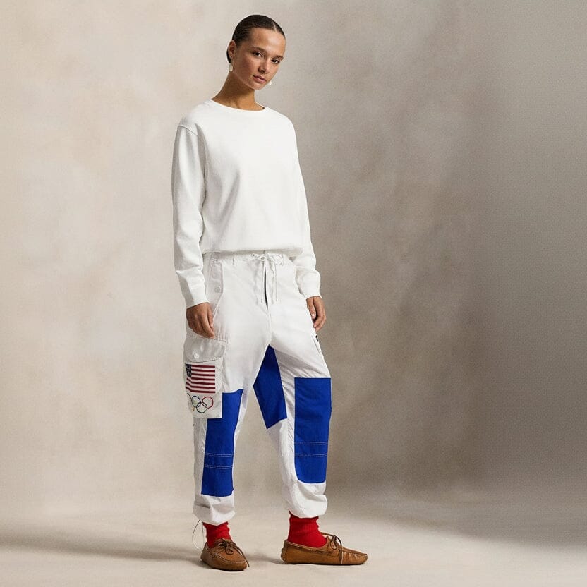 Team USA Polo Bear Langarm-T-Shirt