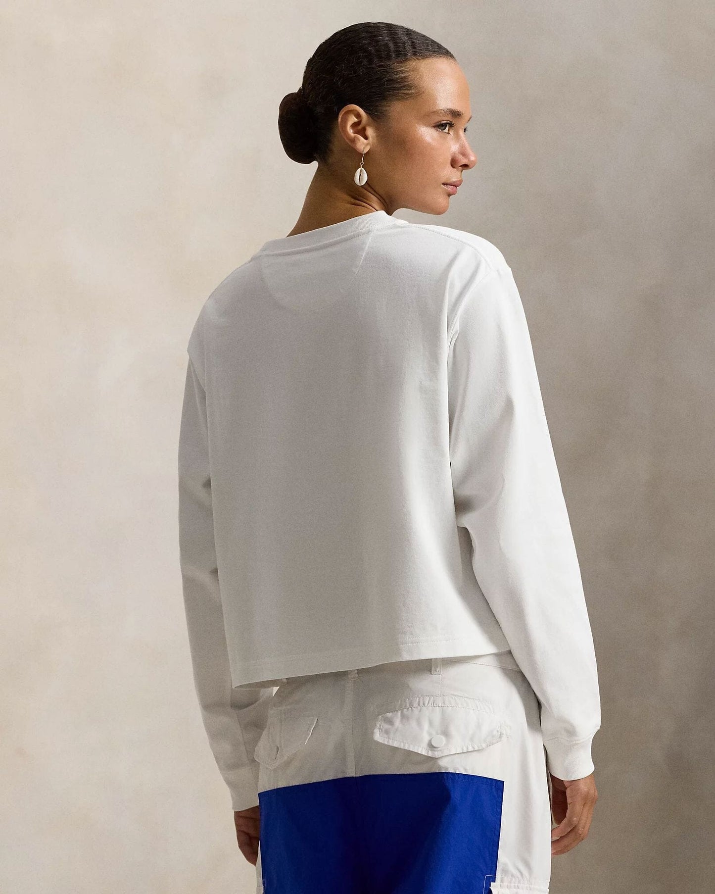 Team USA Polo Bear Langarm-T-Shirt